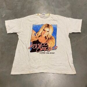 vintage white jessica simpson shirt